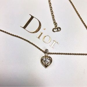 Dior Jewelry - SOLD🌹Vtg Christian Dior Gold and Crystal Necklace Dior Jewelry - SOLD🌹Vtg Christian Dior Gold and Crystal Necklace